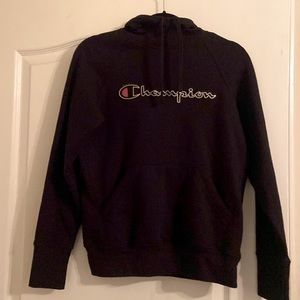 Like new sz S Mens Champion Black Hoodie